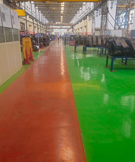 Oil / Solvent Resistant Flooring Manufacturer